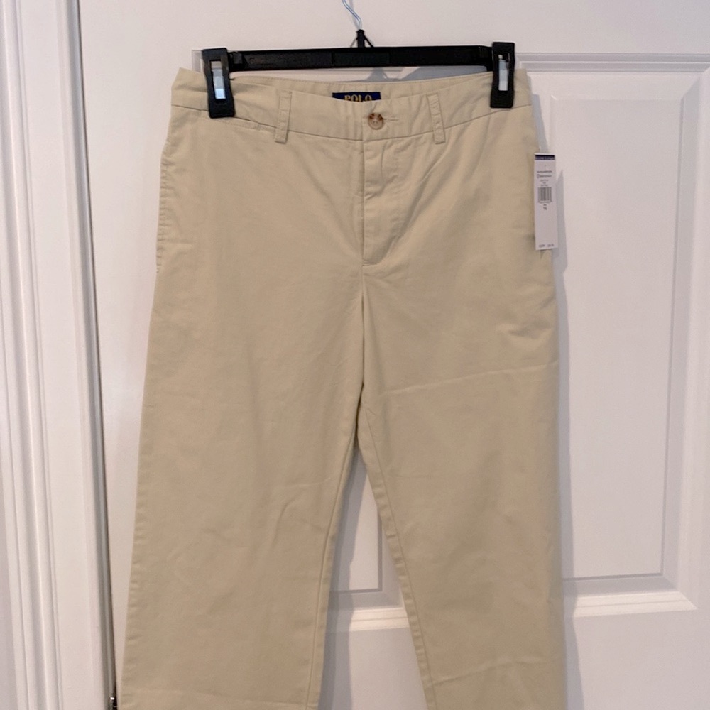 Brand new Polo Ralph Lauren khaki pants. Size 14R.
